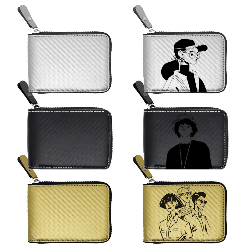 PU Leather Coin Purse Blanks Laser Engraving Coin Bag DIY Custom Zipper Wallet Pouch For Gift And Small Item Storage