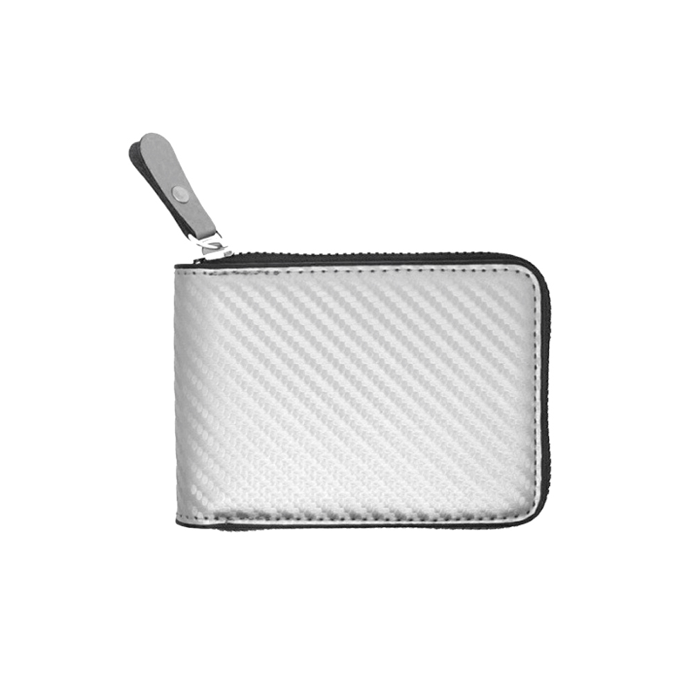 PU Leather Coin Purse Blanks Laser Engraving Coin Bag DIY Custom Zipper Wallet Pouch For Gift And Small Item Storage