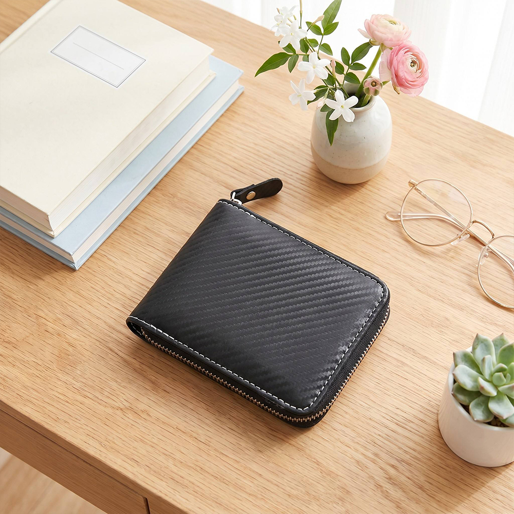 PU Leather Coin Purse Blanks Laser Engraving Coin Bag DIY Custom Zipper Wallet Pouch For Gift And Small Item Storage