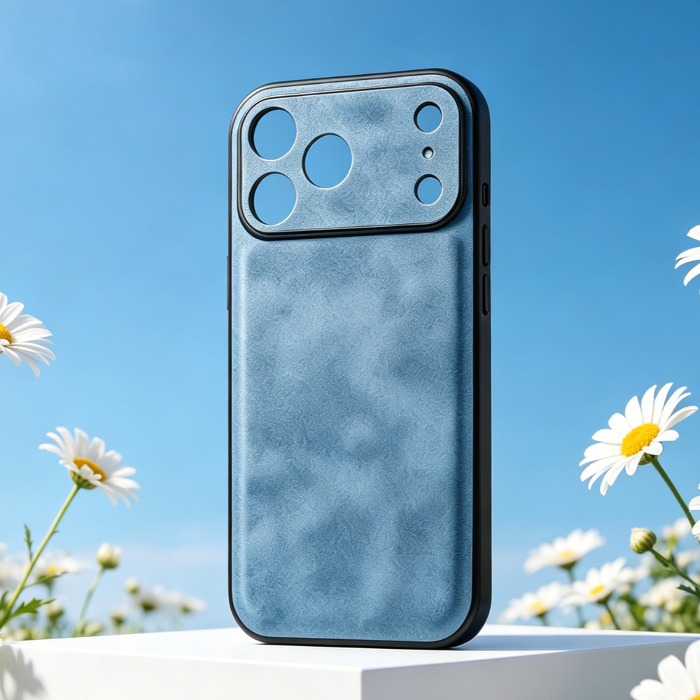 Laser Engraving PU Leather Phone Case For iPhone 17 16 15 14 Pro Max 6 Styles Carbon Fiber Dual Layer Shockproof Cover Shell