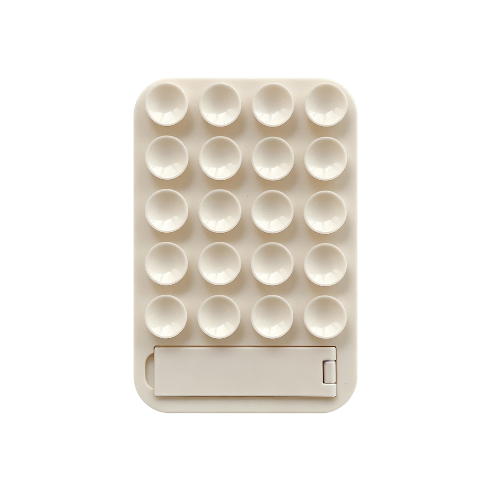 Silicone Suction Phone Holder 3 In 1 Vacuum Suction Cup Phone Stand Foldable Kickstand Wall Mount 10 Macaron Colors Universal