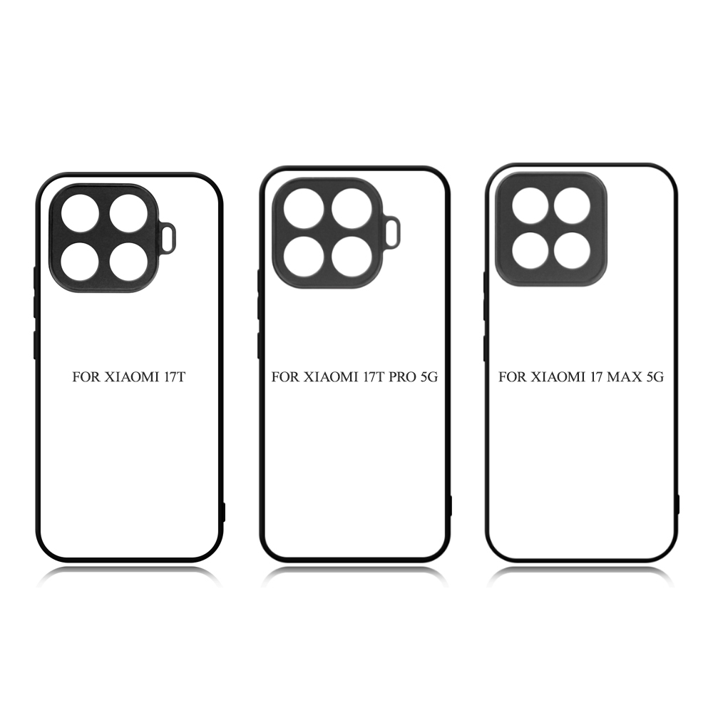 For Xiaomi 17 Max 5G Sublimation Phone Case Blanks - DIY Custom 2D TPU Phone Cover Protetcive Phone Shell for Xiaomi 17