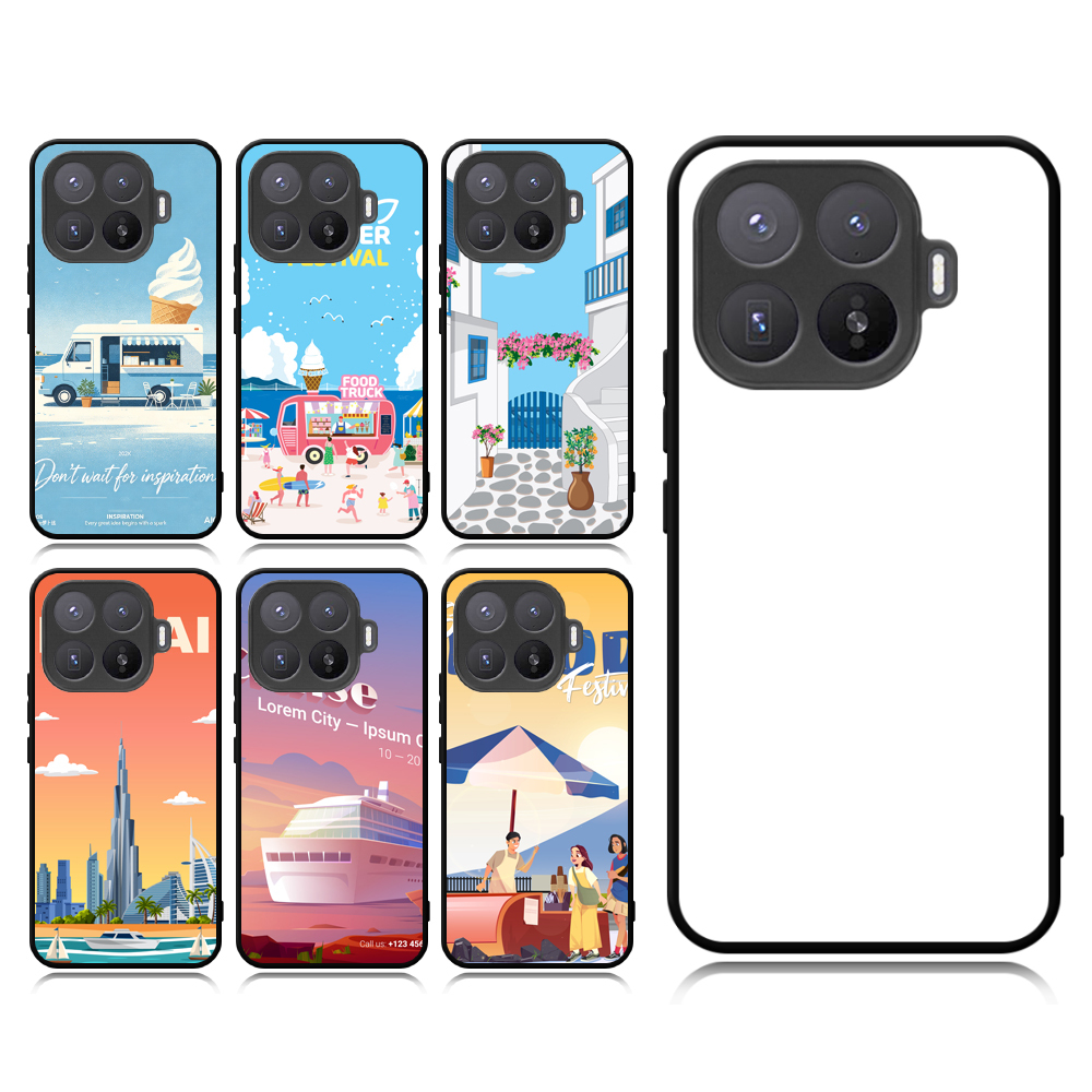 For Xiaomi 17 Max 5G Sublimation Phone Case Blanks - DIY Custom 2D TPU Phone Cover Protetcive Phone Shell for Xiaomi 17
