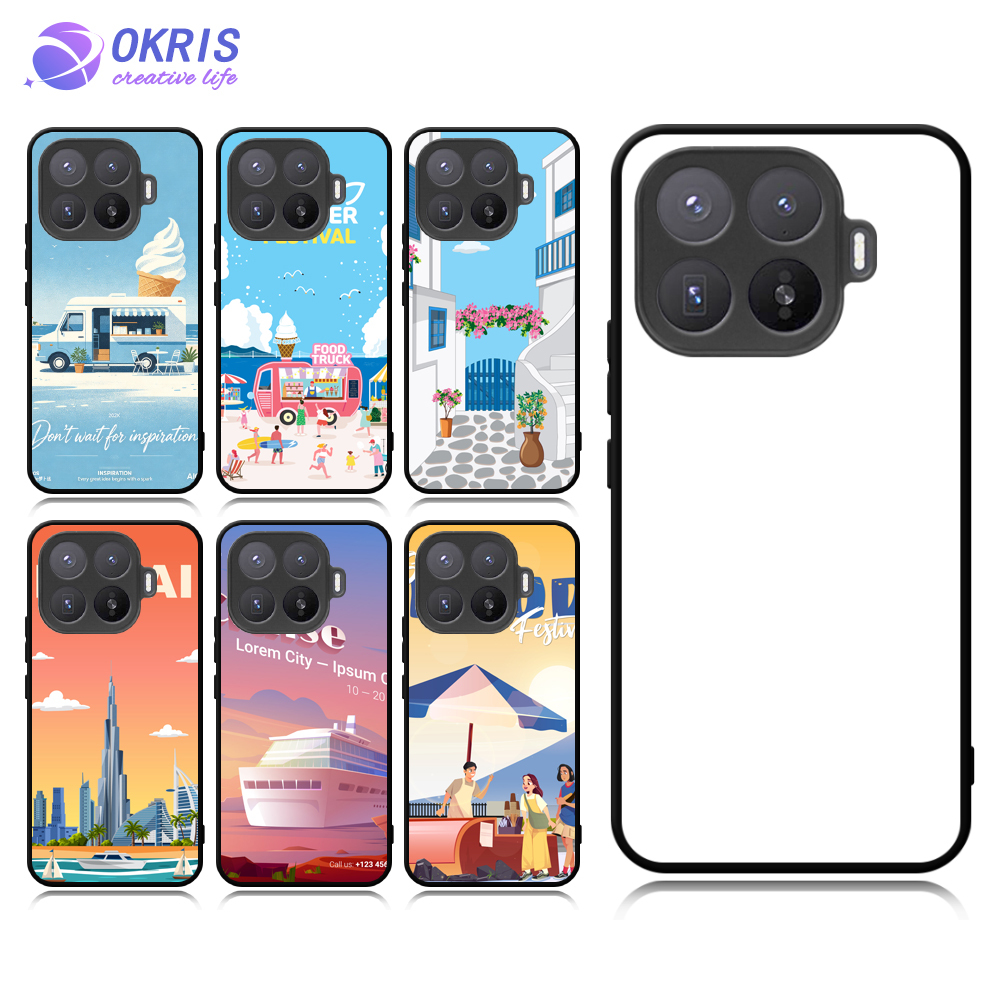 For Xiaomi 17 Max 5G Sublimation Phone Case Blanks - DIY Custom 2D TPU Phone Cover Protetcive Phone Shell for Xiaomi 17