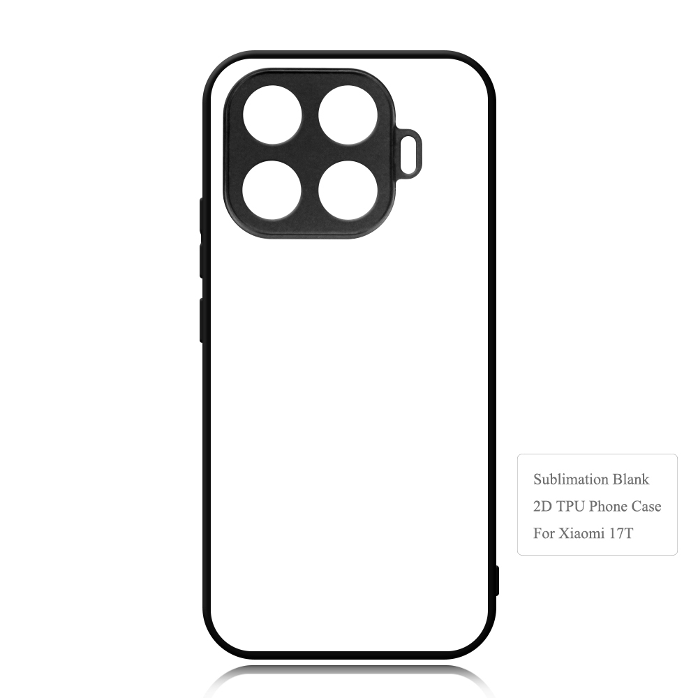 For Xiaomi 17 Max 5G Sublimation Phone Case Blanks - DIY Custom 2D TPU Phone Cover Protetcive Phone Shell for Xiaomi 17