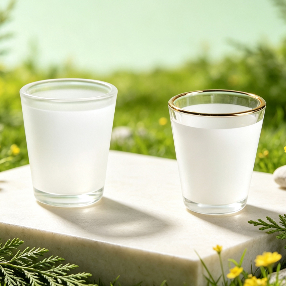 Wholesale Sublimation Blank Glass Cups Frosted Clear DIY Heat Transfer Tumbler with Bamboo Lid Straw for Personalized Drinkware Gift