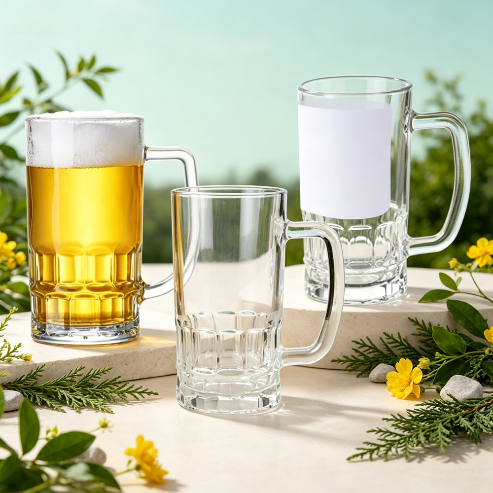 Wholesale Sublimation Blank Glass Cups Frosted Clear DIY Heat Transfer Tumbler with Bamboo Lid Straw for Personalized Drinkware Gift