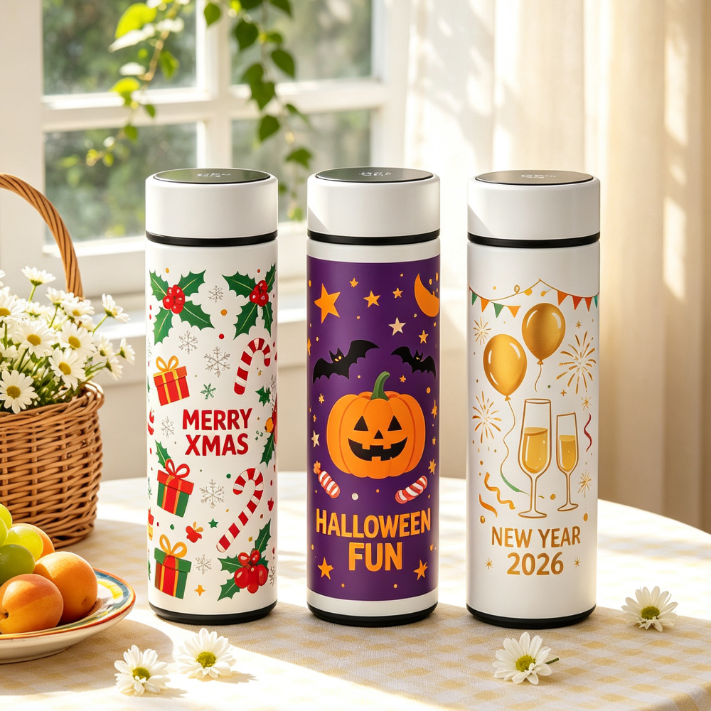 Wholesale Sublimation Stainless Steel Bottle Blanks DIY Custom Water Cups Vacuum Insulated Tumbler with Lid Straw for Gift Promo