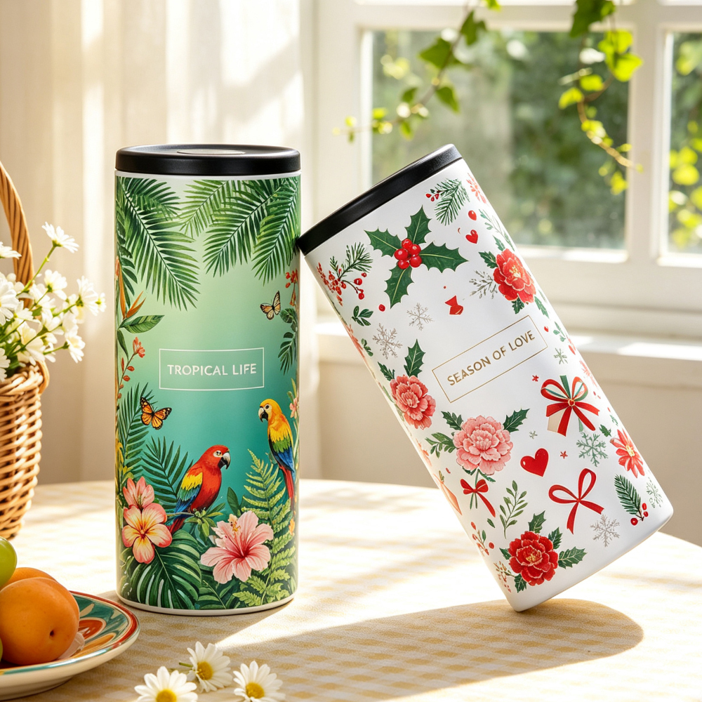 Wholesale Sublimation Stainless Steel Bottle Blanks DIY Custom Water Cups Vacuum Insulated Tumbler with Lid Straw for Gift Promo