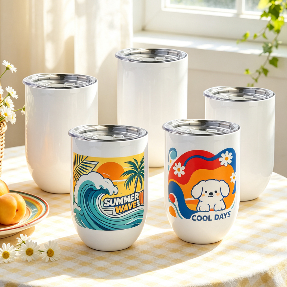 Wholesale Sublimation Stainless Steel Bottle Blanks DIY Custom Water Cups Vacuum Insulated Tumbler with Lid Straw for Gift Promo