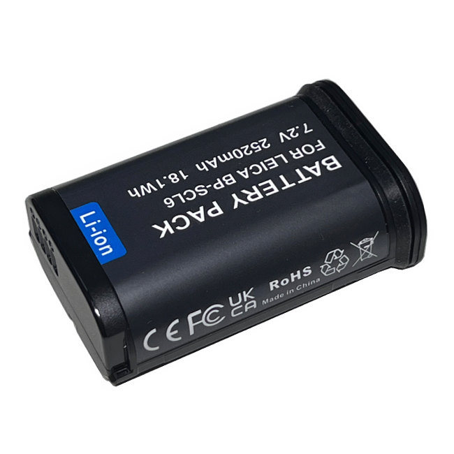 Jinnet BP-SCL6 digital camera battery for Leica Q2 Q3 SCL4 SCL6