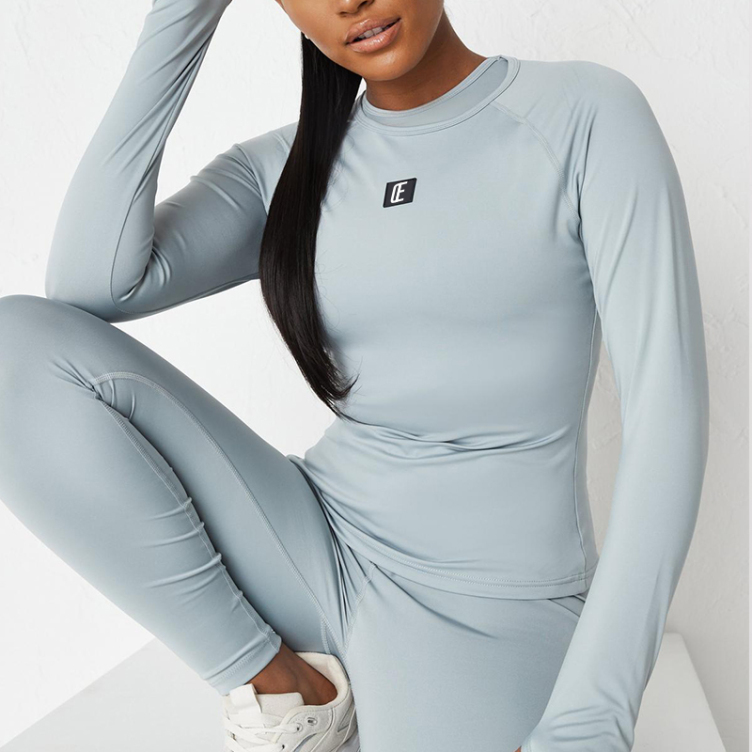 grey sports gym t shirt