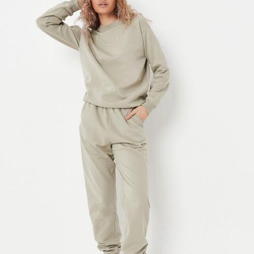 khaki sweatshirt
