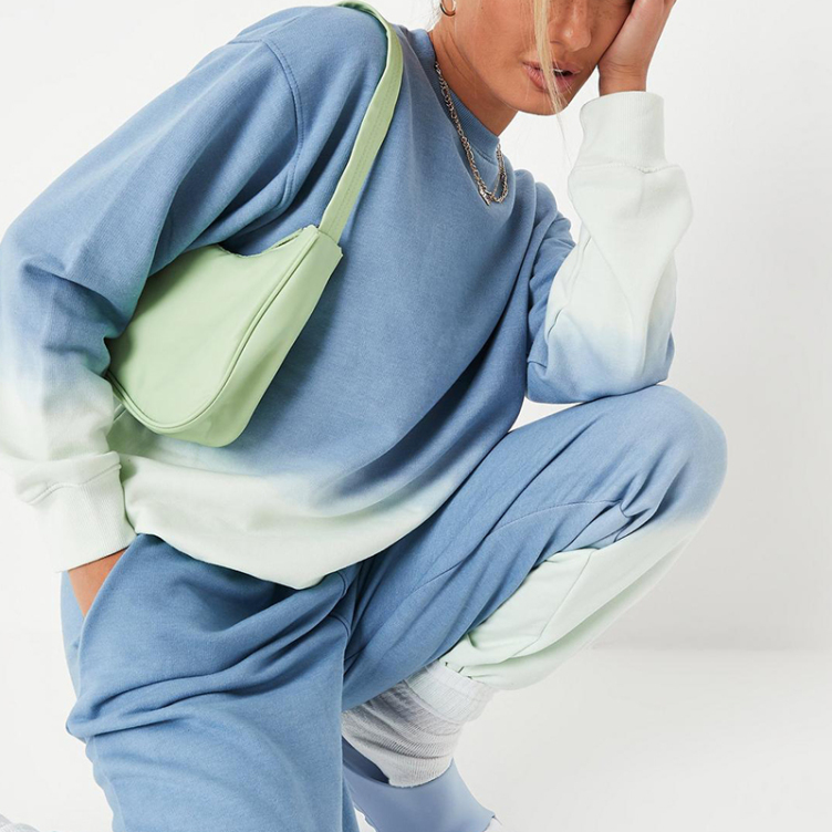 blue joggers set