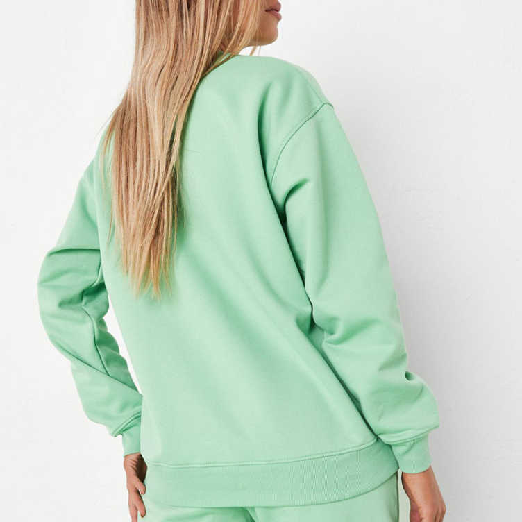 green brushed jogger