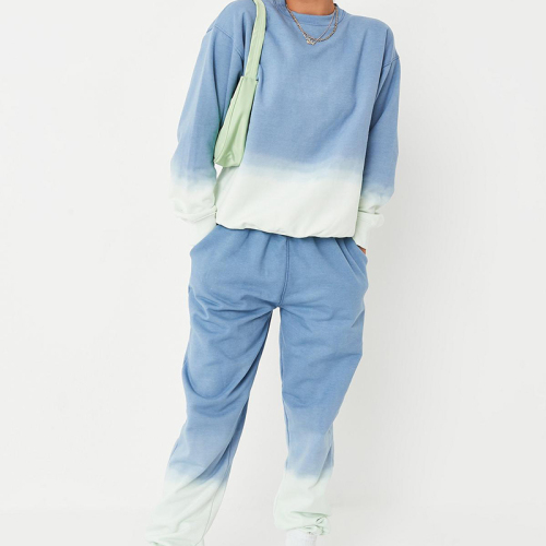 blue joggers set
