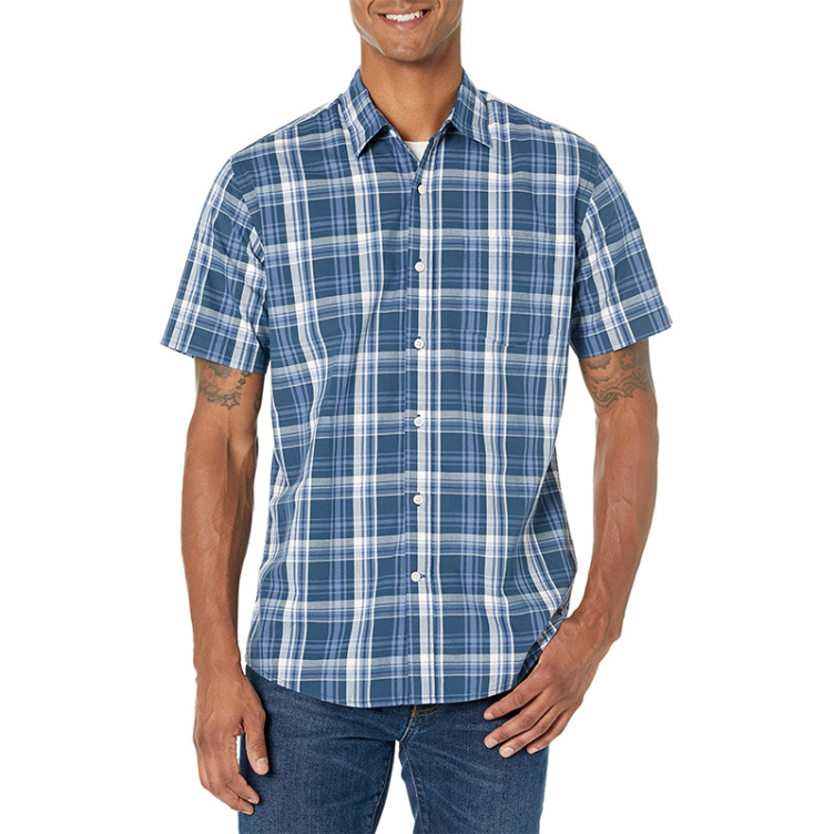 Striped plaid shirt