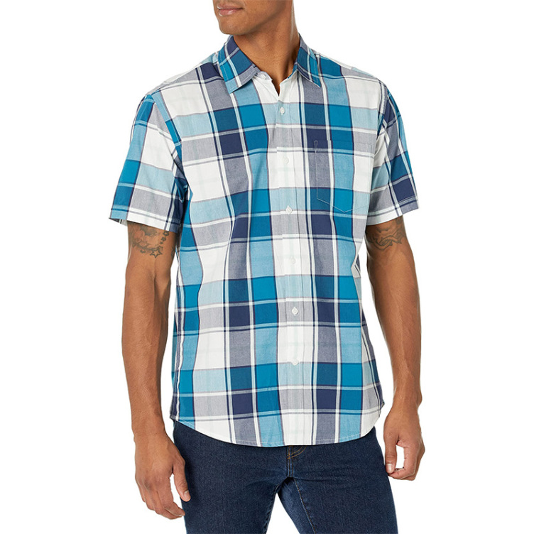 Striped plaid shirt