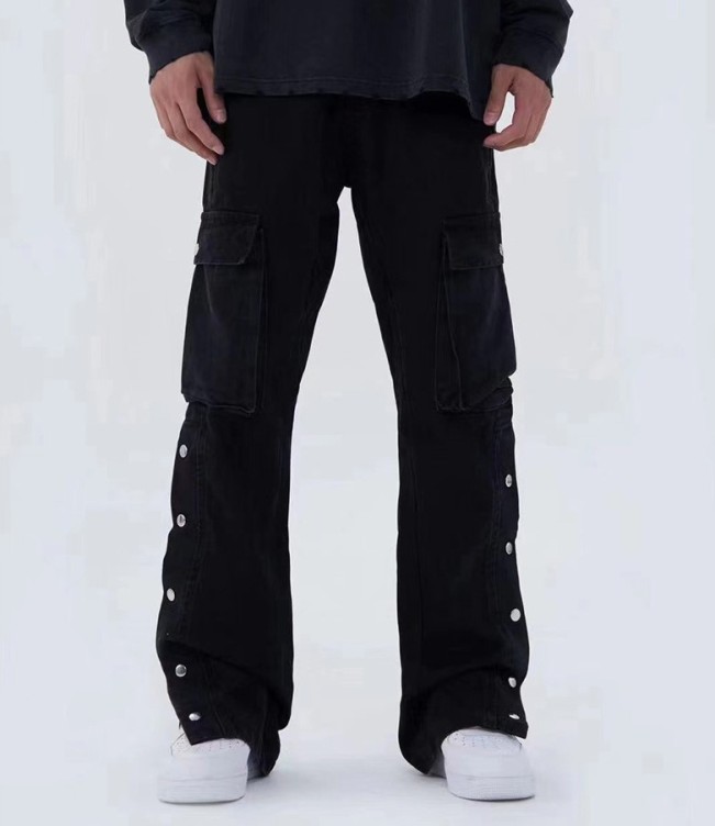 Fashionable irregular jeans