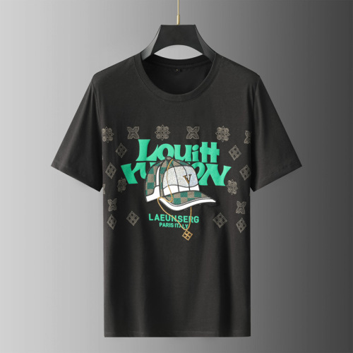Hat beaded embroidered T-shirt