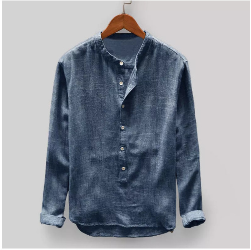 Solid color casual shirt