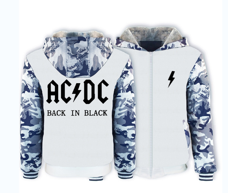 Fleece and thick thermal hoodie