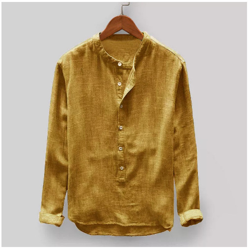 Solid color casual shirt