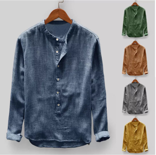 Solid color casual shirt