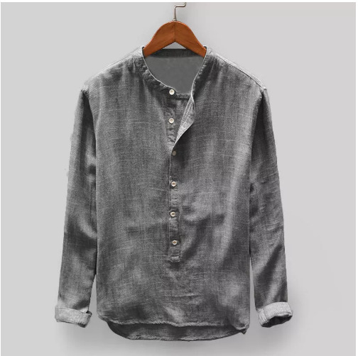 Solid color casual shirt