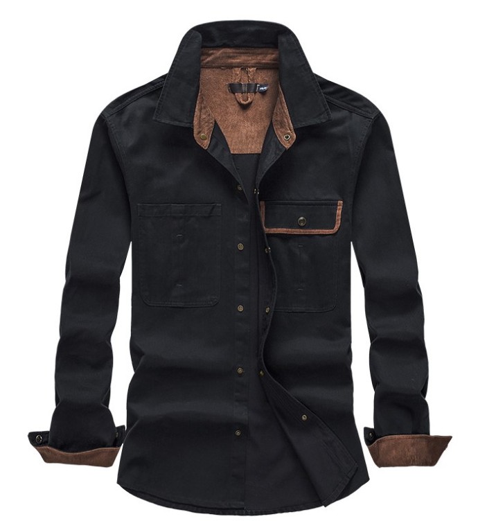 Metal buttons sweatshirt