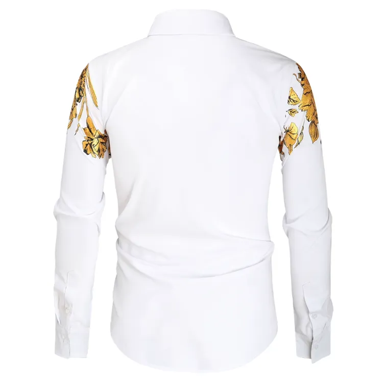 Foil stamped fashion vintage shirt