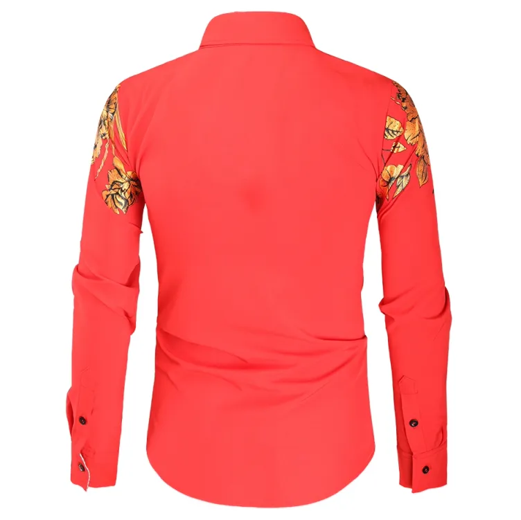 Foil stamped fashion vintage shirt