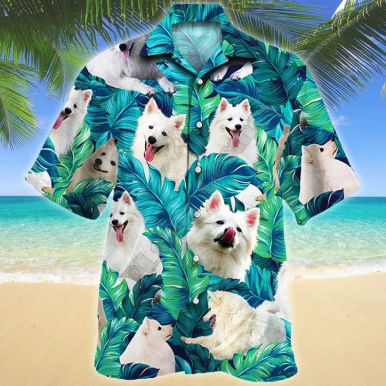 Dog print fashion trend shirt