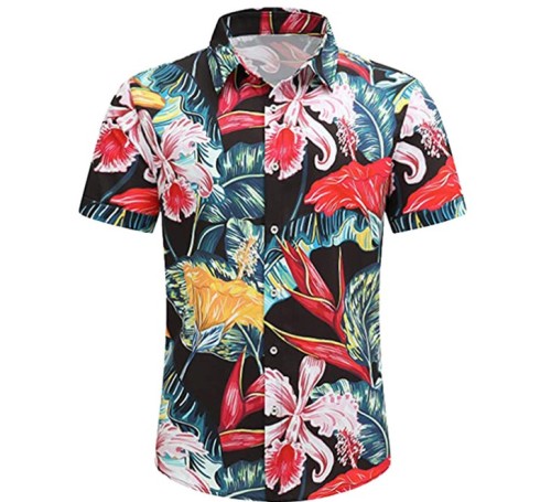 Beach fashion printed shirt