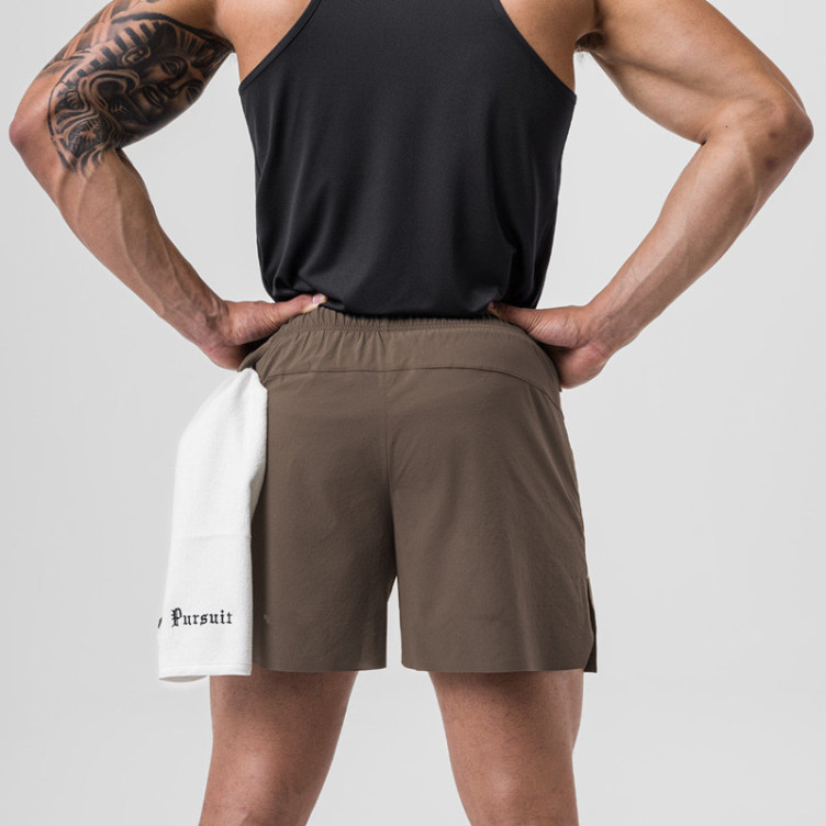 Loose fit athleisure shorts