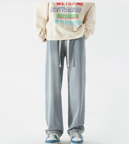 Loose straight fashion casual jeans