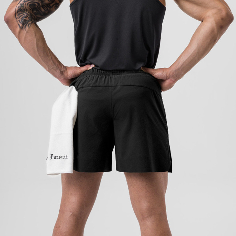Loose fit athleisure shorts
