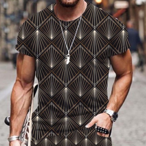 Fashion trend print T-shirt