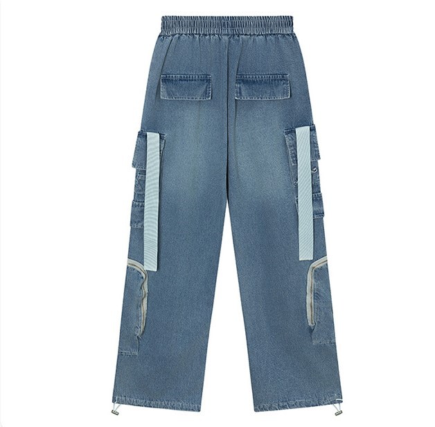 Loose casual fashion trend jeans
