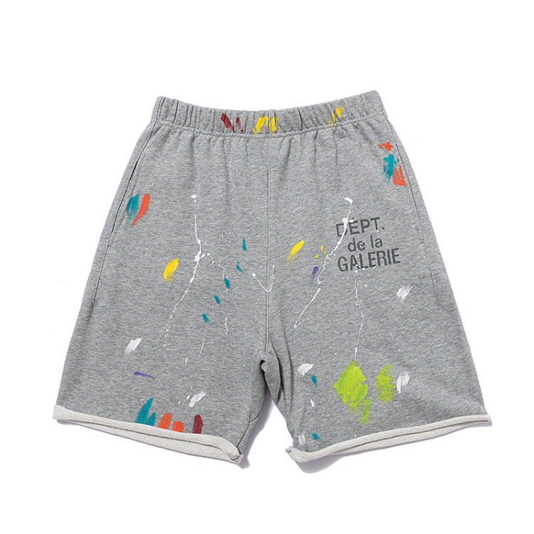 Splash ink graffiti trend fashion shorts