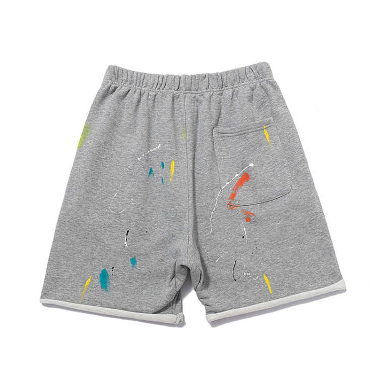 Splash ink graffiti trend fashion shorts