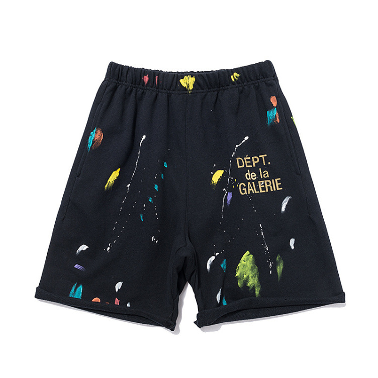 Splash ink graffiti trend fashion shorts