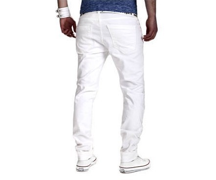 Ripped casual jeans