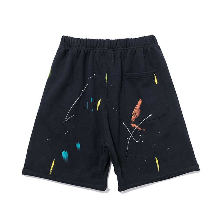Splash ink graffiti trend fashion shorts