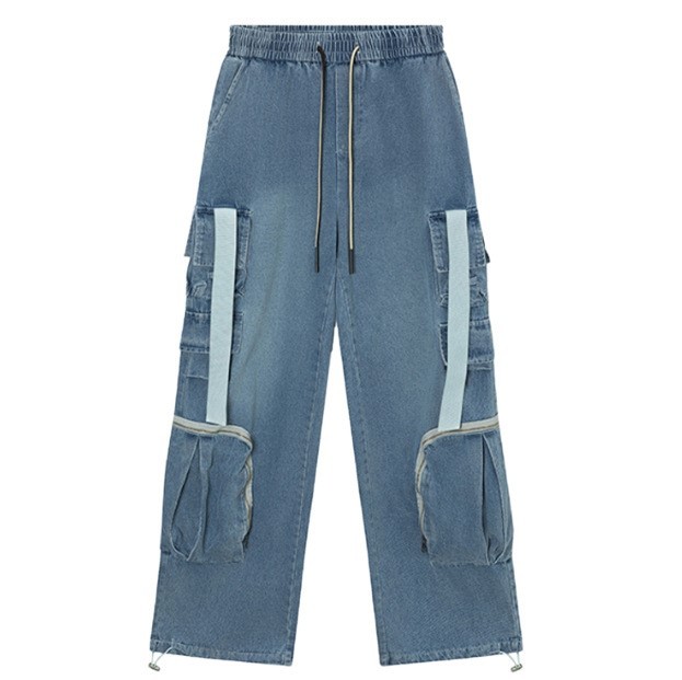 Loose casual fashion trend jeans