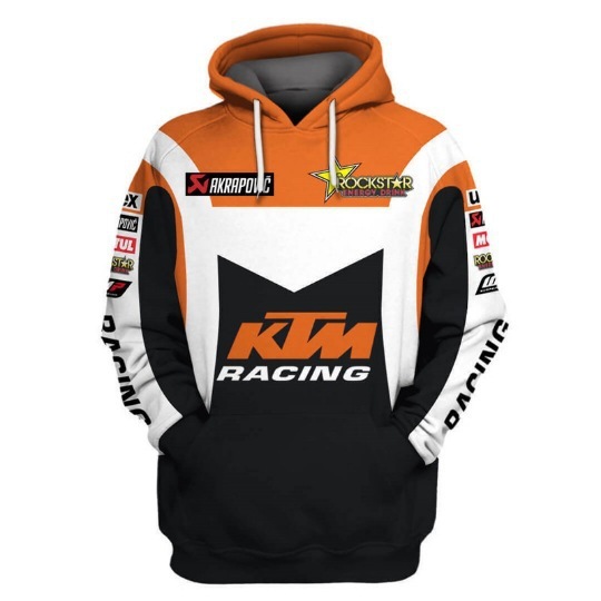 Printed loose fashion trend hoodie