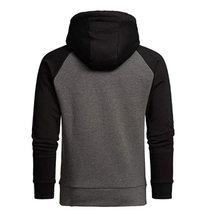 Solid color crewneck fashion casual trend hoodie