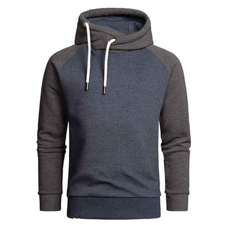 Solid color crewneck fashion casual trend hoodie