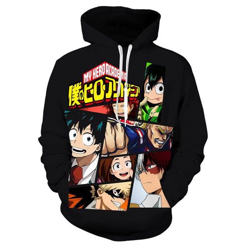 Digital print fashion trend hoodie