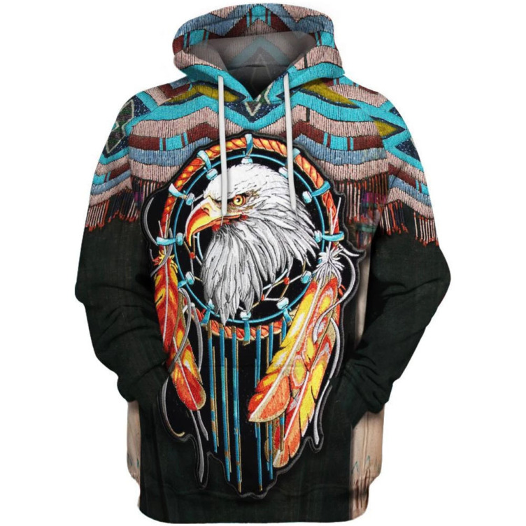 Digital print fashion trend hoodie